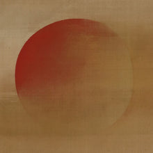 Load image into Gallery viewer, Shiokawa Bunrin (1808-1877), Rising Sun and Waves, Japanese hanging scroll, Late Edo period