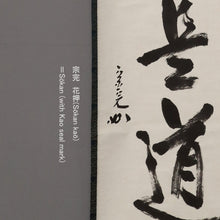 Load image into Gallery viewer, Horiuchi Sokan (Kenchusai)(1919-2015) ,平常心是道 Byo-jo-shin zedo, Japanese hanging scroll