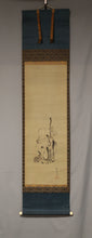 Load image into Gallery viewer, Okajima Rinsai (?-1865) , Shou-lao-ren, Late Edo period, Japanese hanging scroll, kakejiku