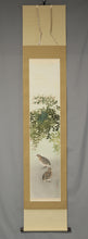 Lade das Bild in den Galerie-Viewer, Imai Keiju (1891-1967), Wild Quail Pecking at Grass, Japanese hanging scroll, Shōwa period (1926-1989)