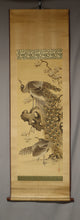 Load image into Gallery viewer, Nakamura Seikei(1792-1845) "Peafowl"  Late Edo period, Japanese hanging scroll, kakejiku