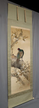 Load image into Gallery viewer, Imai Keiju (1891-1967) "Cherry blossoms and pheasants", Japanese hanging scroll, kakejiku