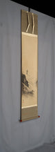 Load image into Gallery viewer, Okutani Shuseki (1871-1936), Leaping Sweetfish in a Clear Stream, Japanese hanging scroll