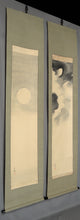 将图片加载到图库查看器,Maekawa Bunrei (1837-1917), Four Seasons and Moon (Spring, Summer, Autumn, Winter), Set of Four Japanese Hanging Scrolls, Meiji Period