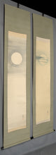 将图片加载到图库查看器,Maekawa Bunrei (1837-1917), Four Seasons and Moon (Spring, Summer, Autumn, Winter), Set of Four Japanese Hanging Scrolls, Meiji Period