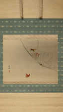 Charger l'image dans la galerie, Imai Keiju (1891-1967), Fallen Leaves and Spider, Japanese hanging scroll