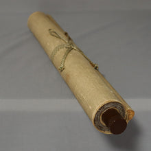Load image into Gallery viewer, Shibata Gito (1780-1819), Kamono Suetaka (1754-1841) "Japanese poetry and Hotei" collaboration, Early 19th century, Japanese hanging scroll, kakejiku