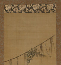 Lade das Bild in den Galerie-Viewer, Unknown, Ebisu with Sacred Shimenawa Rope, Japanese hanging scroll, Late Edo period