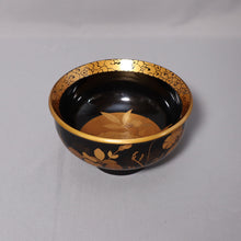 Load image into Gallery viewer, Maki-e "Maki-e wood bowl with peony and flower design" Late Edo period-Meiji era