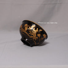 Load image into Gallery viewer, Maki-e "Maki-e wood bowl with peony and flower design" Late Edo period-Meiji era