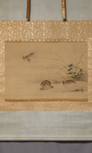 将图片加载到图库查看器,Kano Michinobu(Eisen-In)(1730-1790)“秋天草和鹌鹑”中江户时代