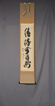 Load image into Gallery viewer, Kobayashi Taigen(1938-?) "Seiryu Kandan naku"清流無間断, Showa era, Japanese hanging scroll, kakejiku