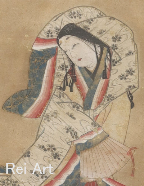 (Explanation of the hanging scroll design) "Ōmu Komachi"