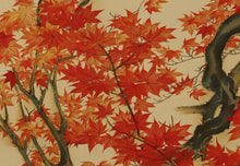 Afbeelding in Gallery-weergave laden, Osaki Seizan (?-?) &quot;Japanese maple&quot; 1920s
