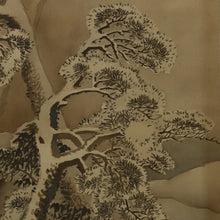 Load image into Gallery viewer, Hirai Chokusui (1861-?), Juroujin with Summer and Winter Landscapes, Japanese hanging scroll
