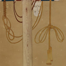 Carica l&#39;immagine nel visualizzatore di Gallery, Dougan洞岸 (?-?) &quot;Hawk&quot; Middle to late Edo period, Japanese hanging scroll, kakejiku
