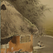 Load image into Gallery viewer, Imai Keiju (1891-1967), Kinuta under the moonlight, Japanese hanging scroll
