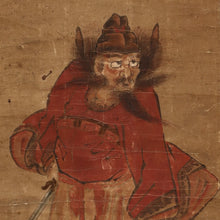 Lade das Bild in den Galerie-Viewer, Morizumi (?-?) 守澄, Red Zhong Kui (Sho-ki), Late Edo period, Japanese hanging scroll, kakejiku
