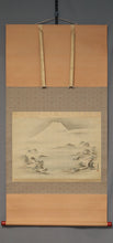 Load image into Gallery viewer, Tonarimatsu Shigekane (?-?), Mount Fuji , Japanese hanging scroll,Late Edo period
