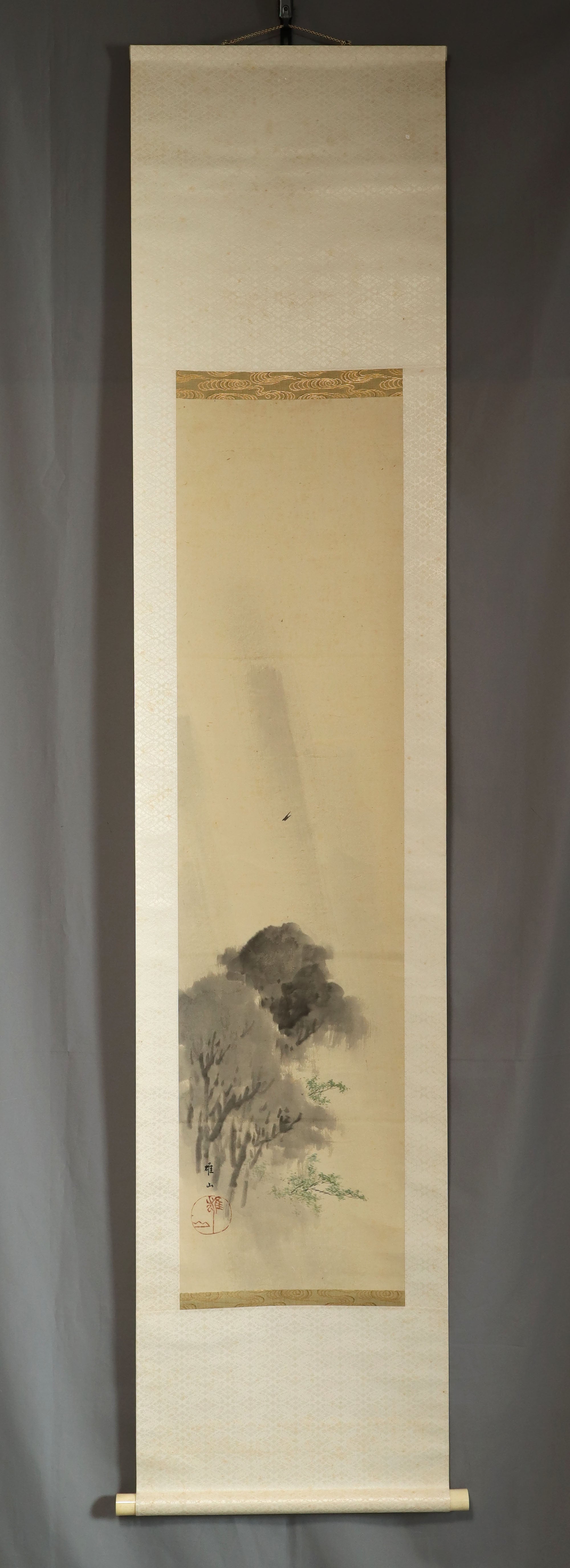 Mori Yuzan (?-1917), Samidare (Early Summer Rain), Japanese hanging scroll