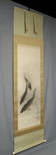 Load image into Gallery viewer, Minakami Taisei(1877-1951) , Group of Carps, Japanese hanging scroll
