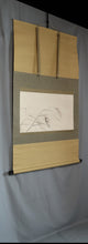 Lade das Bild in den Galerie-Viewer, Nakajima Raisho (1796-1871) , A Sparrow on Rice Ears, Japanese hanging scroll, kakejiku
