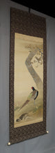 Charger l&#39;image dans la galerie, Imao Keinen(1845-1924) &quot;Cherry Blossoms and a Pheasant&quot; Meiji-Taisho era, Japanese hanging scroll, kakejiku
