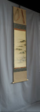 Load image into Gallery viewer, Inohara Michiyasu (?–?), Spring Scenery of Mount Yoshino, Japanese hanging scroll, Late Edo period
