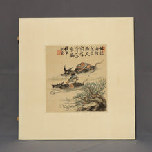 将图片加载到图库查看器，Tomioaka Tessai (1836-1924) &quot;Cows and figures&quot; Meiji-Taisho era
