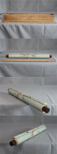 Charger l'image dans la galerie, Shinozaki Shochiku (1781–1851), two-line calligraphy, Japanese hanging scroll, Late Edo period
