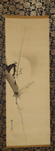 Load image into Gallery viewer, Kano Tanshin (Morimichi) (1785-1836),Shou-lao-ren, Bamboo, Plum, Sun, and Moon, Japanese hanging scroll
