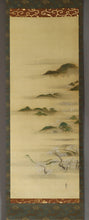 Load image into Gallery viewer, Inohara Michiyasu (?–?), Spring Scenery of Mount Yoshino, Japanese hanging scroll, Late Edo period
