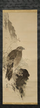 将图片加载到图库查看器，Matsushita Unpo (1888-1917) , Eagle, Japanese hanging scroll, kakejiku
