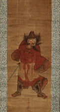 Lade das Bild in den Galerie-Viewer, Morizumi (?-?) 守澄, Red Zhong Kui (Sho-ki), Late Edo period, Japanese hanging scroll, kakejiku
