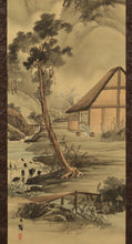Afbeelding in Gallery-weergave laden, Shiokawa Bunrin (1808-1877) - Landelijk landschap midden 19e eeuw
