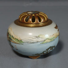 Load image into Gallery viewer, Satsuma - Miyajima Design Incense Burner by Koshida Shozan – Satsuma Ware - Incense burner
