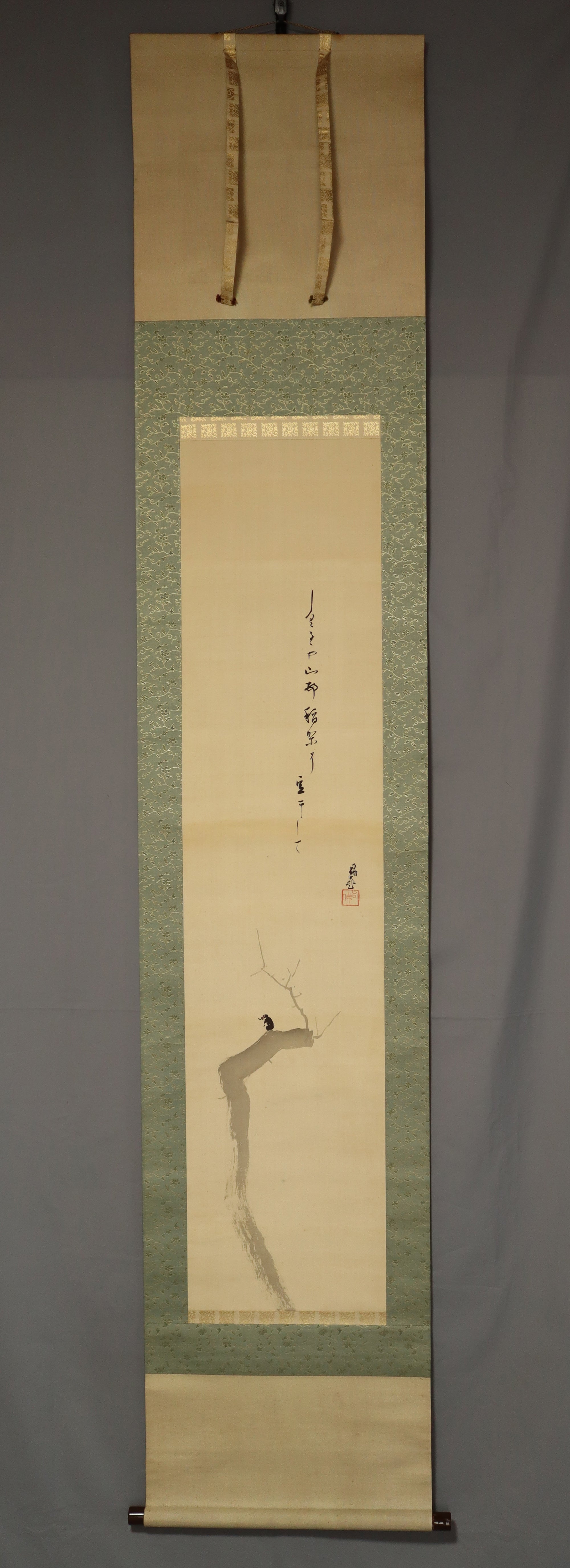Otani Kubutsu（1875-1943）“ haiku，一只死树上的猴子” 20世纪