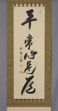 Charger l&#39;image dans la galerie, Arima Raitei (b 1933) &quot;Byo-jo-shin Zedo&quot; 平常 心 是 道 &quot;Esrome Showa-Heisei
