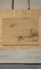Charger l&#39;image dans la galerie, Kano Michinobu (Eisen-in) (1730-1790) &quot;Automne Grass and Quail&quot; Middle Edo période
