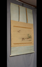Load image into Gallery viewer, Kano Michinobu (Eisen-in) (1730-1790) &quot;Autumn grass and quail&quot; Middle Edo period
