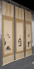 Lade das Bild in den Galerie-Viewer, Kano Tanshin (Morimichi) (1785-1836) &quot;Fukerokuju und Landschaft&quot; Mitte bis spät Edo-Periode
