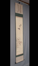 Lade das Bild in den Galerie-Viewer, Nakajima Raishou (1796-1871) &#39;Ohrs of Rice and Sparrows&#39; späte Edo-Periode
