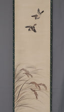 Load image into Gallery viewer, Nakajima Raishou (1796-1871)  &#39;Ears of Rice and Sparrows&#39; Late Edo period
