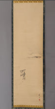 Load image into Gallery viewer, Okamoto Toyohiko (1773-1845) &quot;A villager in the snow&quot; Middle to late Edo period
